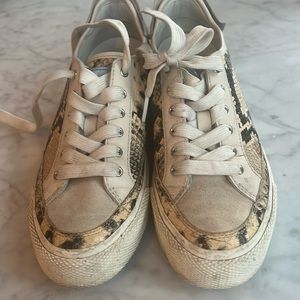 Rag & Bone snakeskin sneakers